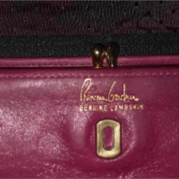 Princess Gardener Vintage Lambskin Leather Wallet - Picture 4 of 7